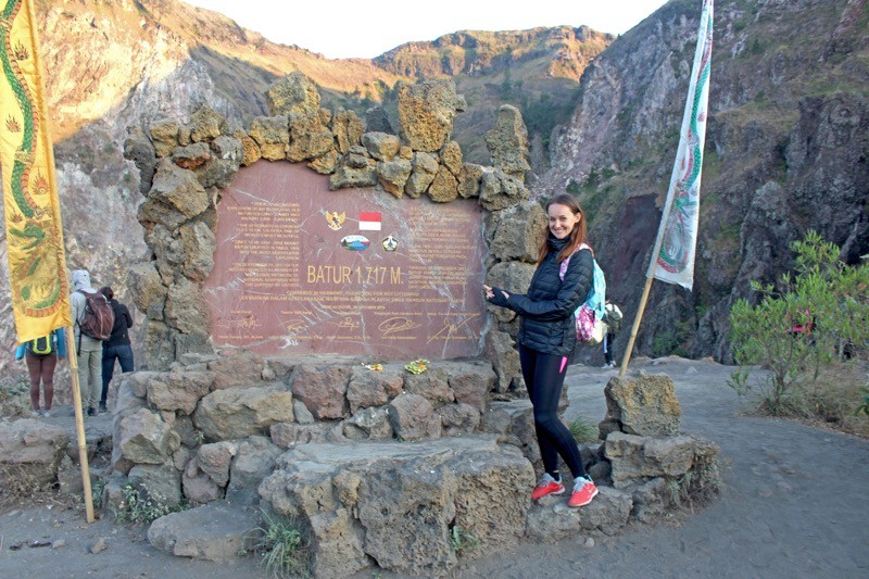 After climbing Mount Batur