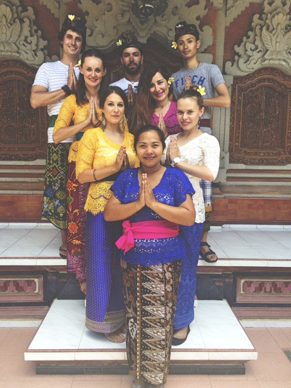 Attending balinese wedding