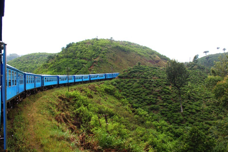 Train from Kandy to Ella, Sri Lanka