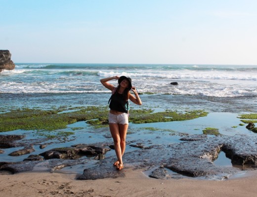 Tanah Lot, one of the most visited temples in Bali.