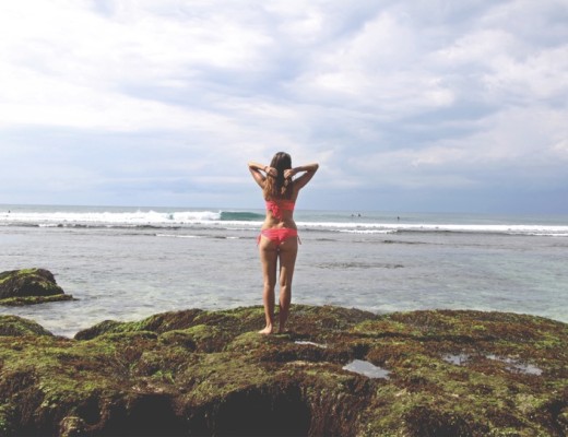 Blue Point beach at Uluwatu, Bukit peninsula, Bali