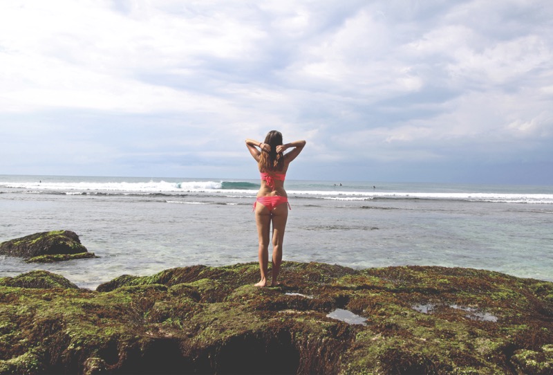 Blue Point beach at Uluwatu, Bukit peninsula, Bali
