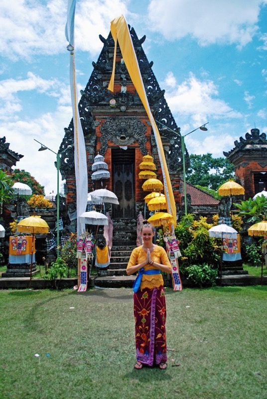 Galungan ceremony in Tabanan