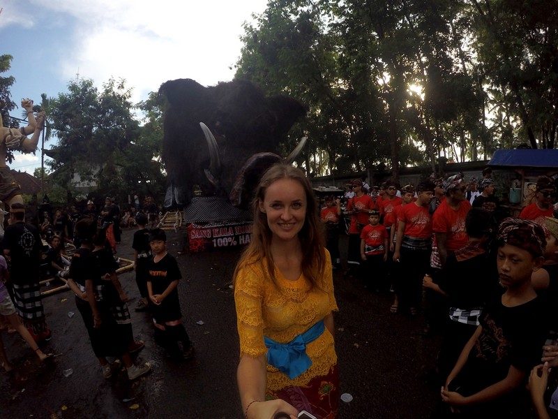 Ogoh-Ogoh ceremony before Nyepi day