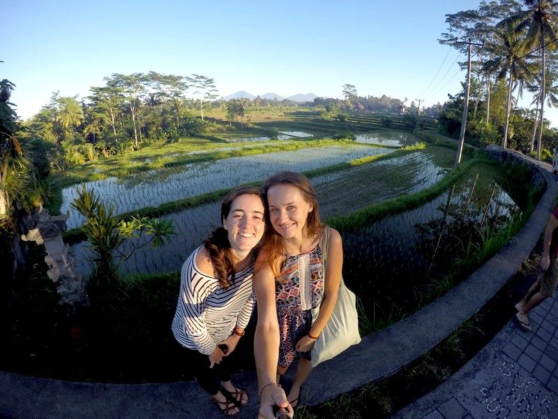 Me and Tina in Ubud