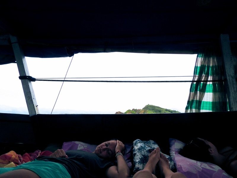 Cesta späť loďou do Labuan Bajo